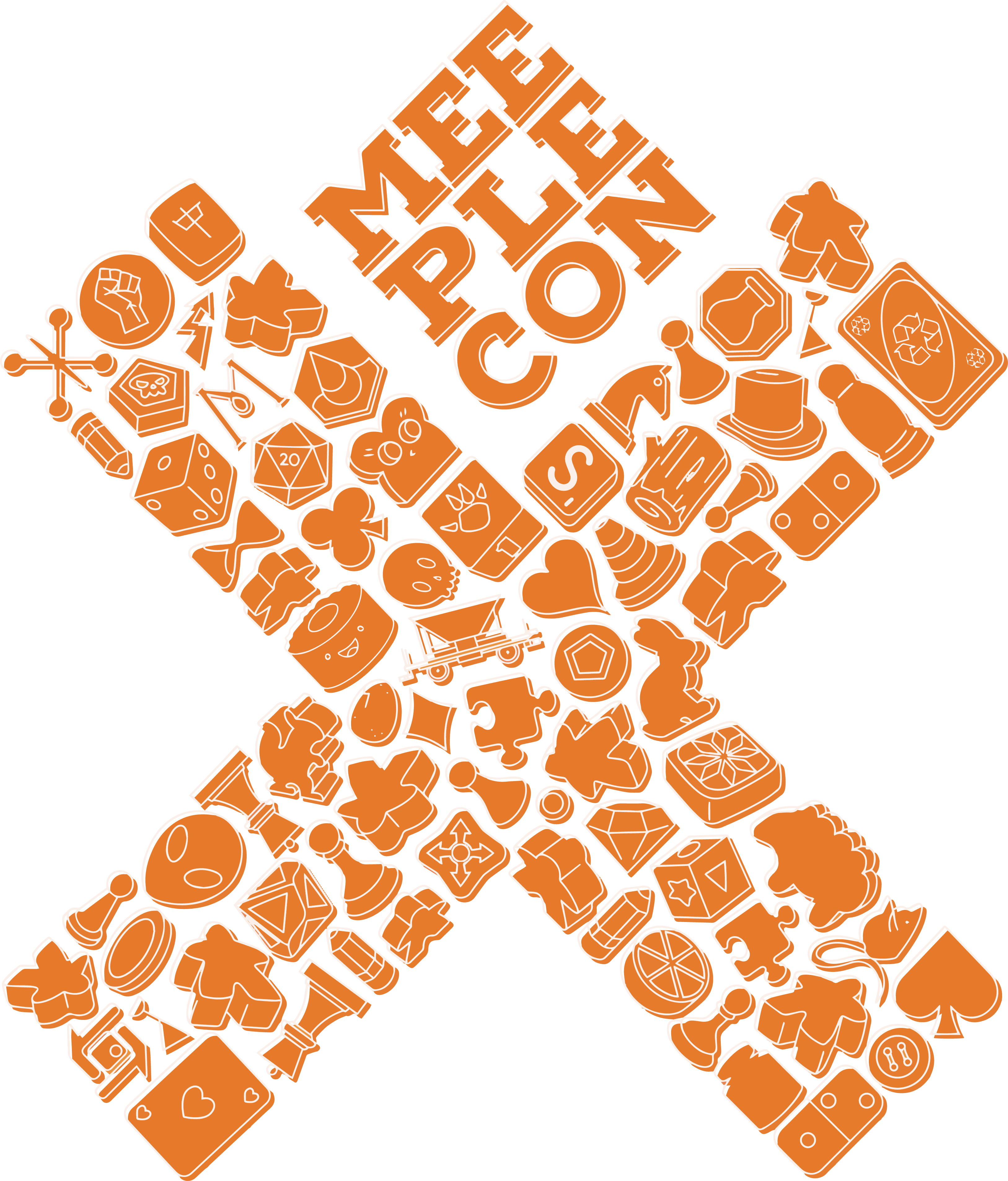 Meeplecon X Logo